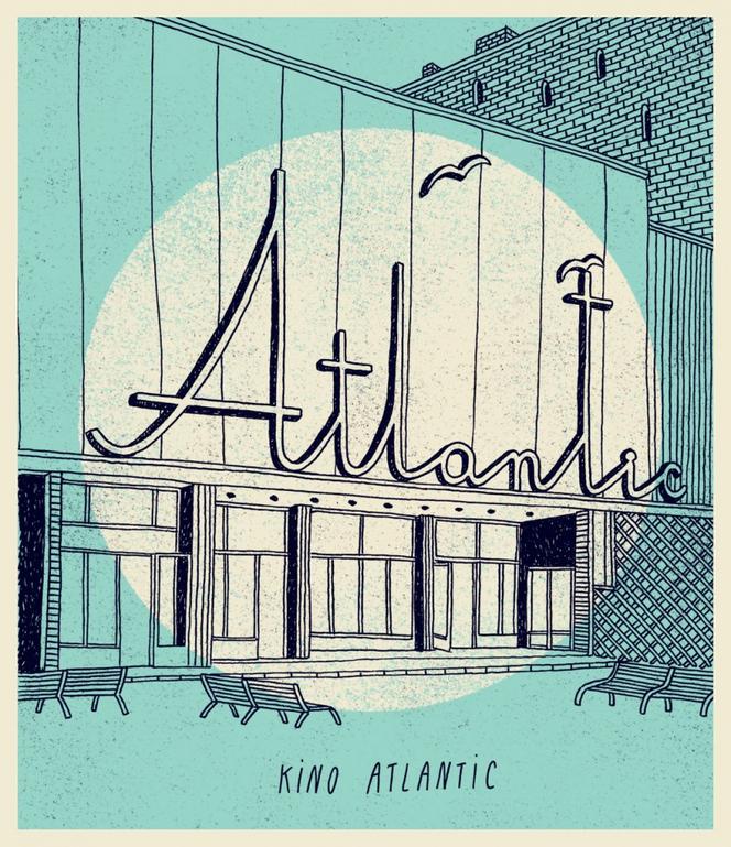 Dawid Ryski, „Kino Atlantic”, wystawa Malarze ilustracji w Muzeum Sztuki Nowoczesnej, fot. materiały prasowe MSN