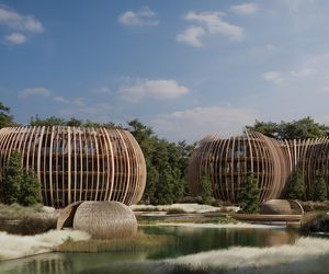 Kompleks dziewięciu apartamentowo-hotelowych pawilonów na Wyspie Sobieszewskiej