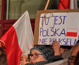 Politycy PiS protestowali w Gdańsku. Sprzeciwiali się polityce Donalda Tuska