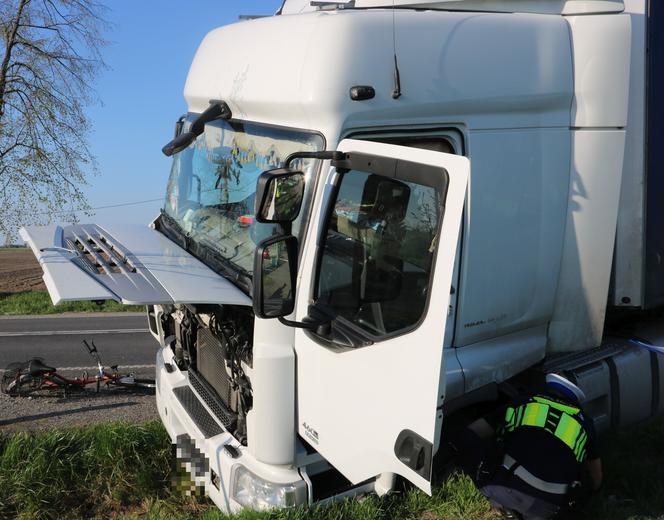 Tragiczny wypadek w Jaranowie. Nie żyje rowerzysta