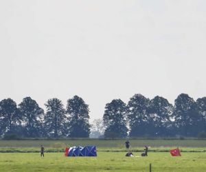 Dron runął na pole rolnika pod Elblągiem