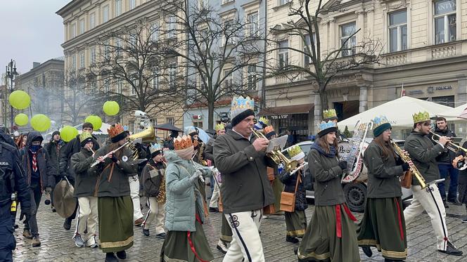 Orszak Trzech Króli przemaszerował przez Kraków