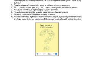 Matura 2024: matematyka. Arkusze CKE i odpowiedzi. Poziom podstawowy [Formuła 2015]