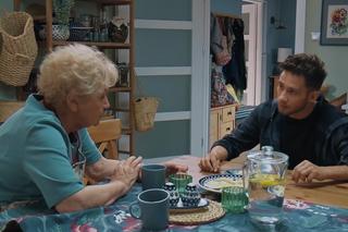 M jak miłość, odcinek 1683. Mateusz (Krystian Domagała), Barbara (Teresa Lipowska)