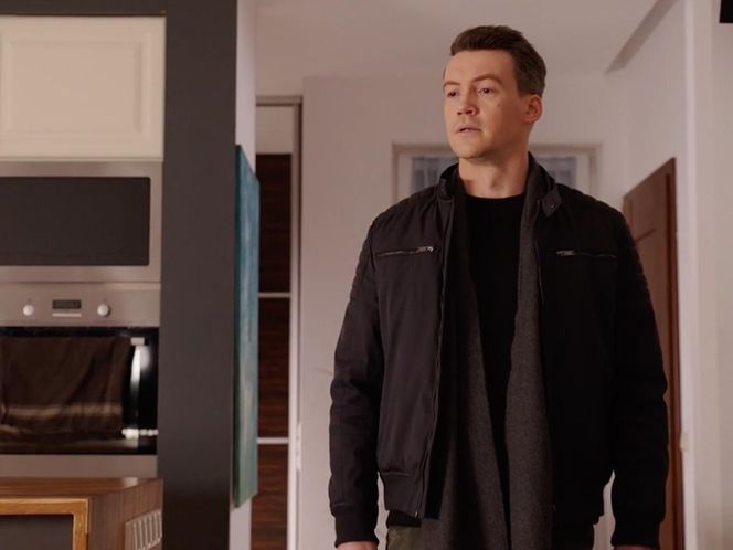 M jak miłość odc. 1856 kulisy serialu: Jakub Karski (Krzysztof Kwiatkowski) 