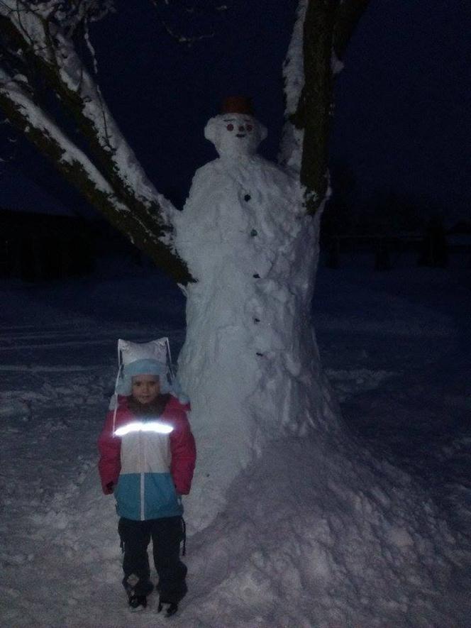 Śnieżne bałwanki na Podkarpaciu: Zobacz prace naszych Czytelników