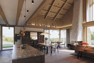 Na Wzgórzach Dylewskich powstaje nowa inwestycja Wysoka Wieś, autorstwa Boris Kudlicka with Partners