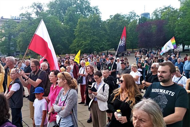 Protest "Ani jednej więcej" w Szczecinie