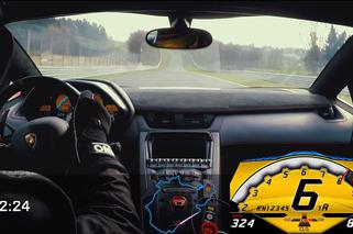 Testy nowych opon Pirelli: Lamborghini Aventador SV w akcji na Nurburgringu