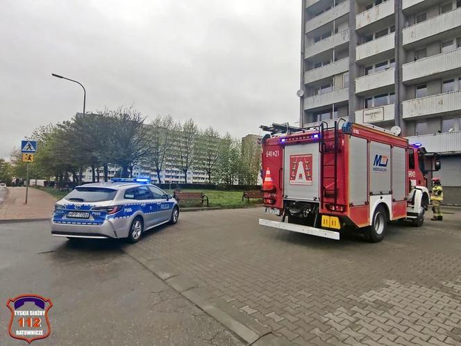 Kolejny dramat w Tychach. 43-latek spadł z wysokości. Nie udało się go uratować