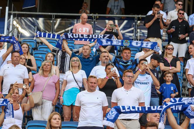 Tak bawili się kibice podczas meczu Lech Poznań - Górnik Zabrze