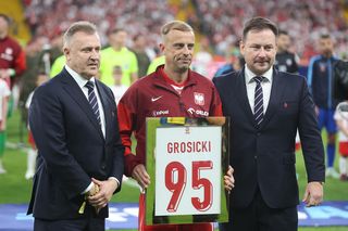 Pożegnanie Kamila Grosickiego na meczu Polska - Mołdawia