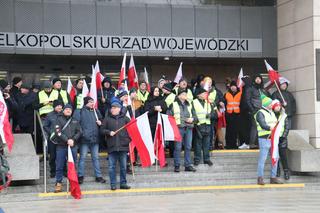 Protest rolników w Poznaniu. Miasto jest sparaliżowane