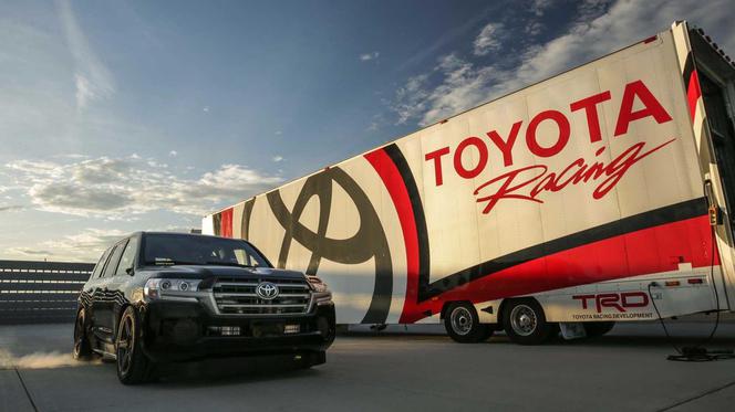 Toyota Land Cruiser V8 po tuningu