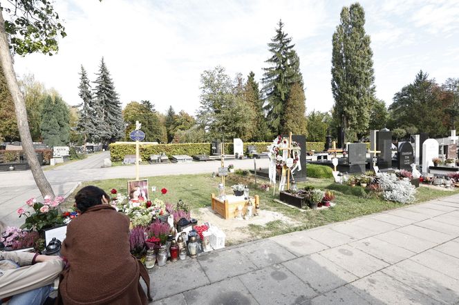 Tak wygląda grób Stanisława Tyma