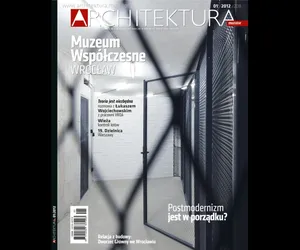 Miesięcznik Architektura 01/2012