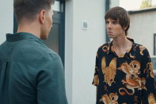 Barwy szczęścia, odcinek 3133. Tomasz (Jakub Sokołowski), Wiktor (Grzegorz Kestranek)