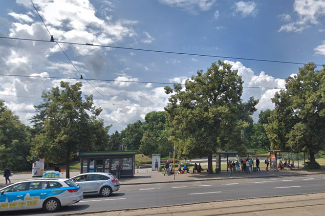 Do zamieszania doszło na placu Rapackiego w Toruniu