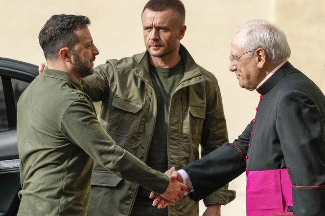 Zełenski pojechał do papieża Franciszka. Dał mu wstrząsający prezent