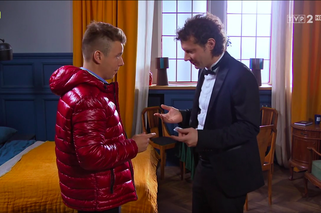 Barwy szczęścia, odc. 2050. Patryk (Konrad Skolimowski), Rafał Zaborski (Wojciech Solarz)