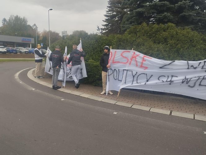 Wielka blokada Jastrzębia-Zdroju. Protest górników i hutników. Miasto stoi