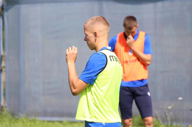 Trening Lecha Poznań przed meczem z Rakowem Częstochowa 