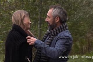 M jak miłość. Anna (Tamara Arciuch), Adam Werner (Jacek Kopczyński)