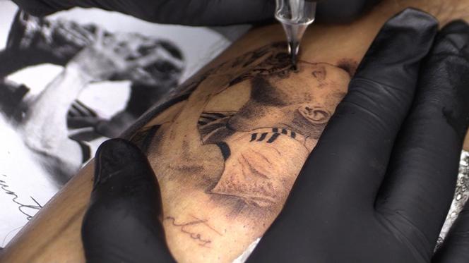 Leo Messi tatuaż