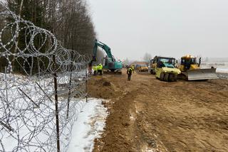 Budują mur na granicy polsko-białoruskiej