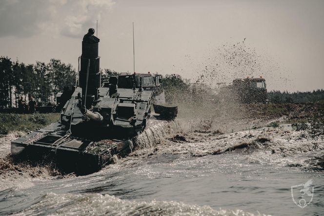 Czołgi K2 podczas ćwiczeń