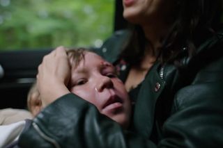 M jak miłość, odcinek 1837. Szymek (Staś Szczypiński), Iza (Adriana Kalska)