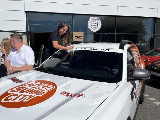Eska Summer City Olsztyn - wizyta u motoryzacyjnego partnera Dacia Alcar