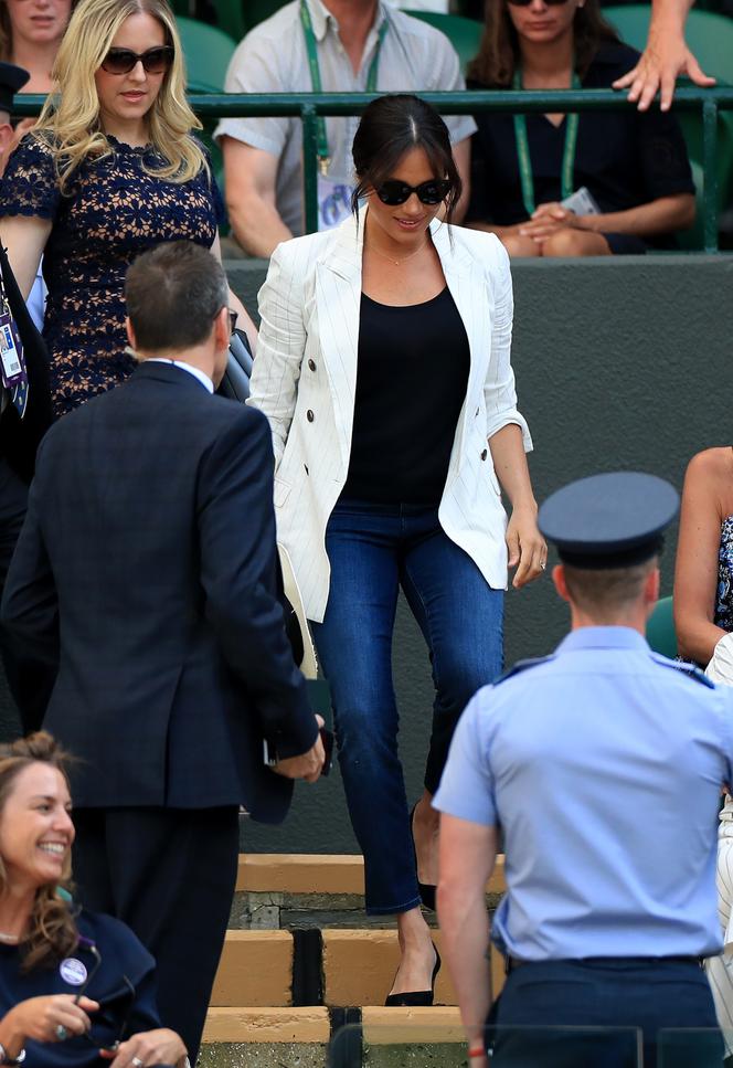 Meghan Markle na Wimbledonie