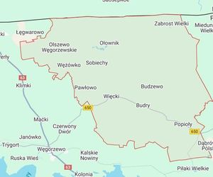 To najbiedniejsze gminy woj. warmińsko-mazurskiego. Tam dochody na mieszkańca są najniższe