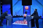 Ostatnie chwile przed debatą kandydatów