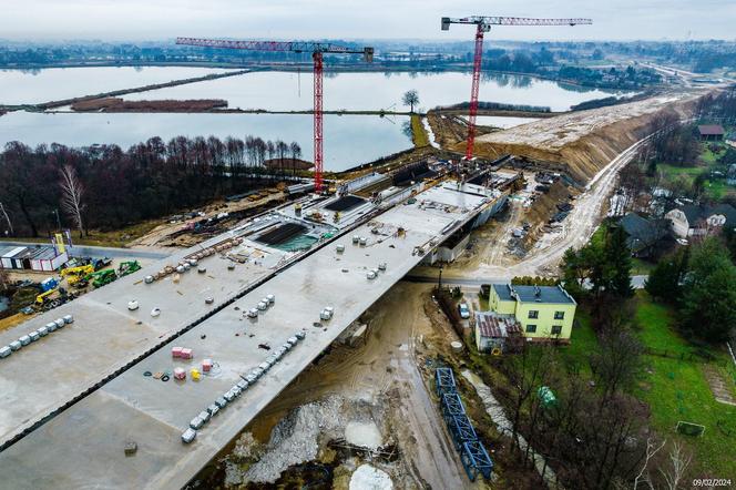 Budowa S1 Oświęcim - Dankowice LUTY 2024