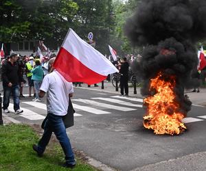 Protest rolników i związkowców w Warszawie przeciwko Zielonemu ładowi. Zdjęcia 