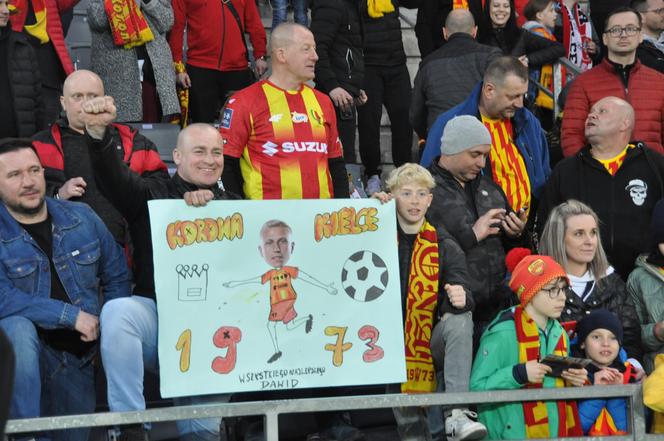 Korona Kielce - Jagiellonia Białystok. Żółto-czerwone derby w obiektywie