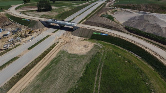 Tu będzie dodatkowy węzeł na S19 na Podlasiu. Efektowna budowla niedaleko Białegostoku! [ZDJĘCIA]