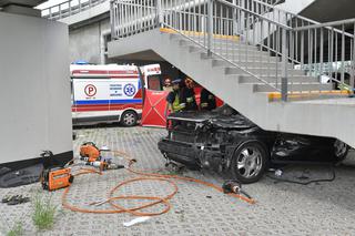 Wypadek koło Wału Miedzyszyńskiego