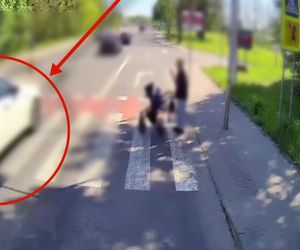Przejście grozy w Zielonej Górze. Mężczyzna z dzieckiem ryzykowali życiem 