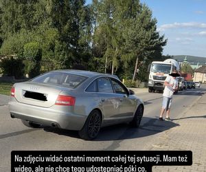 Znany model przeżył dramat na drodze koło Wadowic