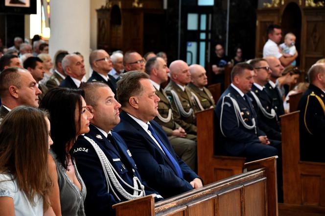 Łapy. Msza święta w intencji podlaskich policjantów 18.08.2019