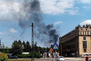 Kraków: Dym znów spowił Nową Hutę. Wszystko przez pożar i awarię w kombinacie