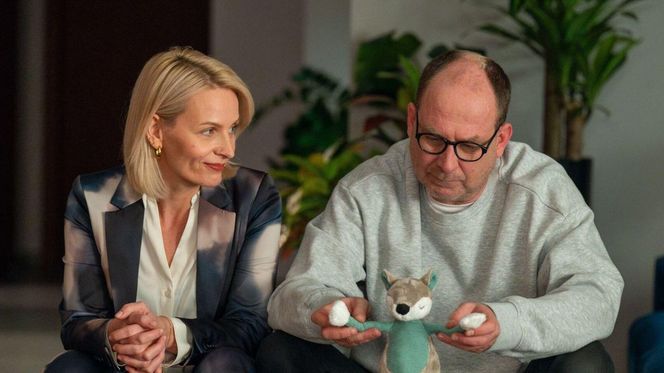 Barwy szczęścia odc. 3187. Olga (Dorota Łukasiewicz-Kwietniewska), Marek (Marcin Perchuć)