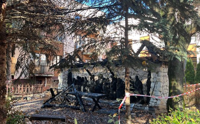 Bestialski akt wandalizmu w Lublinie. Podpalili rzeźbę „Ostatniej Wieczerzy”. Straty na 70 tys. złotych