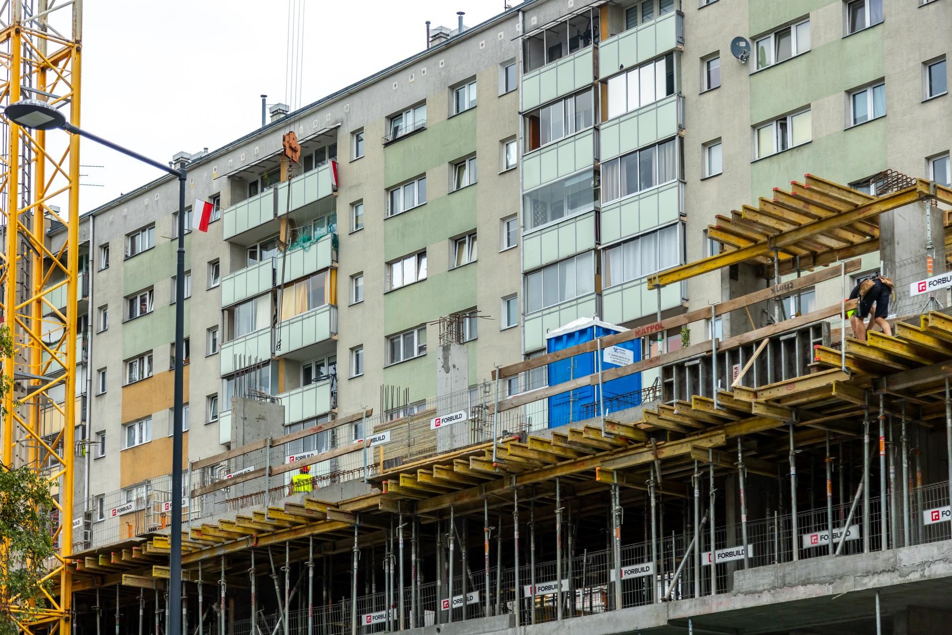 Inwestycja Wola Księcia Janusza w Warszawie w budowie