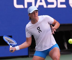 Iga Świątek, trening przed ćwierćfinałem US Open
