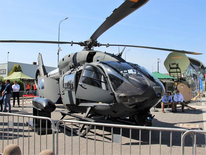 Lekki śmigłowiec H145M  na MSPO 2024