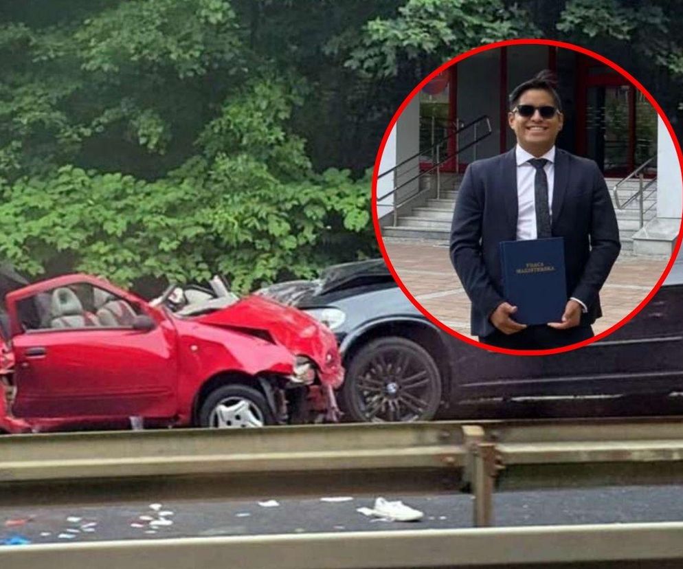 Tragedia w Katowicach. Kevin stracił ciężarną żonę w wypadku, walczy o życie w szpitalu. Powstała zbiórka